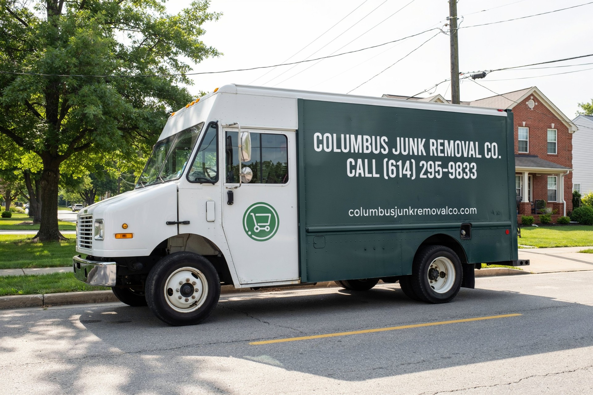 Columbus Junk Removal Co. service truck